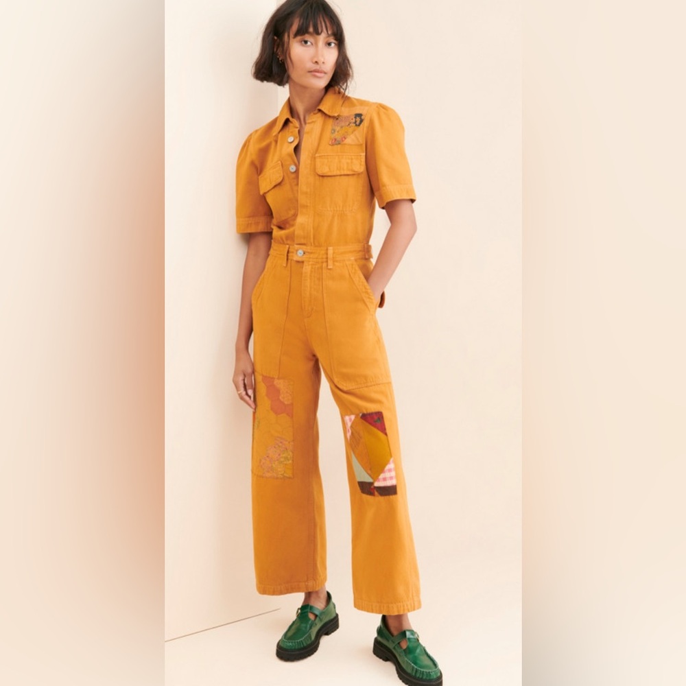NUULY X Carleen Patchwork Miki Coverall